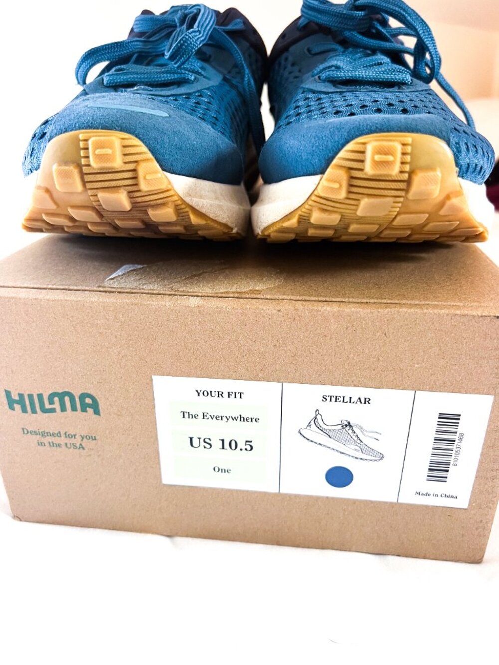 Hilma The Everywhere Hybrid Running Shoes Stellar Blue (Size 10.5) Fit One - Picture 2 of 13